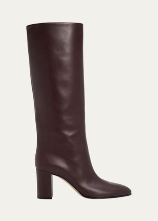 Gianvito Rossi 70mm Nappa Leather Knee-High Boots