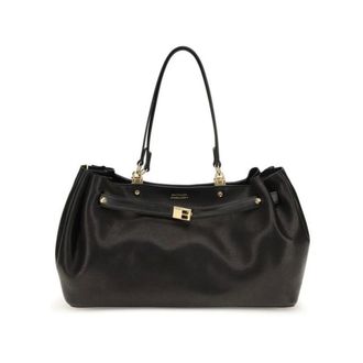 Balenciaga Zachte Leren Shopper voor Elke Dag - Dames - Tassen - Zwart - Maat: ONE Size Leer