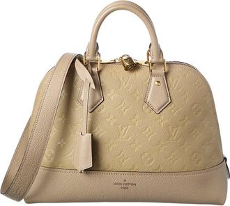 Louis Vuitton Beige Monogram Empreinte Leather Neo Alma Pm (Authentic Pre- Loved)