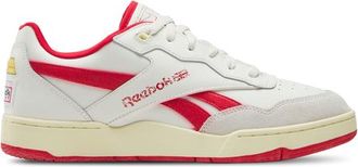 Reebok Mens BB 4000 II - Basketball Shoes Chalk/Weathered White/Vector Red Size 10.0