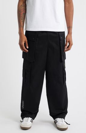 Billionaire Boys Club BB Thrusters Cotton Drawstring Cargo Pants in Black at Nordstrom, Size Xx-Large