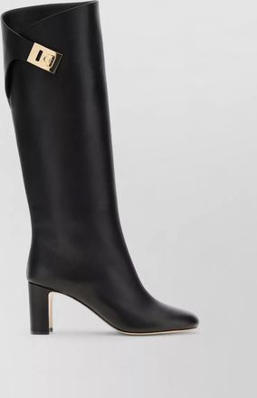 Ferragamo leather boots