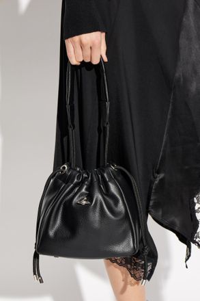 Vivienne Westwood Hilary Small Shoulder Bag - Bucket Bag, Unisex, Black