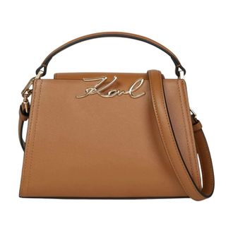 Karl Lagerfeld K/Signature Mini - female - Karl Lagerfeld - Handbags - Brown - ONE SIZE - Bags