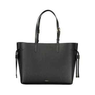 Furla Tassen, Dames, Zwart, ONE Size, Leer, Ava Tote