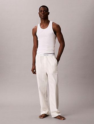 Calvin Klein Pantal&oacute;n De Pijama Cotton Poplin