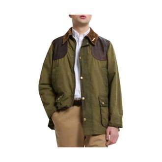 Barbour Heren, Jassen, Groen, Maat: L