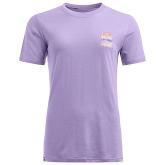 Ortovox 140 Cool Mountain Gradient T-Shirt Merinoshirt f&uuml;r Damen | lush lavender