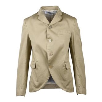 Comme Des Gar&ccedil;ons Giacca Svasata - Jackets - Mujer - Beige - S