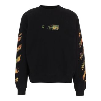 Off-white Spices Arrow Sweatshirt - male - Off White - Sweatshirts - Black - XL - Sweatshirts & Hoodies