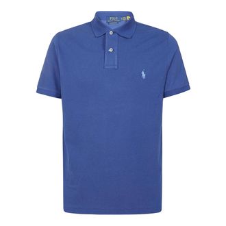 Ralph Lauren Polo Shirts, male, Blue, S, Polo Shirt