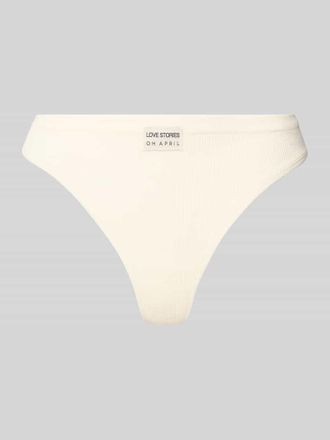 Oh April String mit Label-Detail Modell Lima in Offwhite, Größe XS