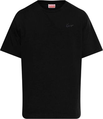 Kenzo Logo-embroidered T-shirt