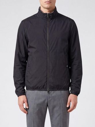 Herno Bomber in nylon con collo alto e chiusura con zip