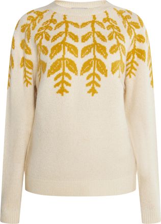 Usha Gebreide trui Dames Cr&egrave;me veelkleurig