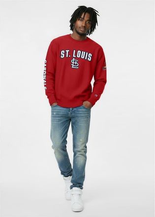 Champion Mens Champion Red St. Louis Cardinals Reverse Weave Chenille Sweatshirt at Nordstrom, Size X-Large