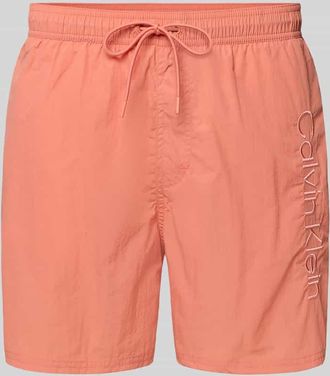 Calvin Klein Underwear Regular Fit Shorts mit Ges&auml;&szlig;tasche in Apricot, Gr&ouml;&szlig;e XXL