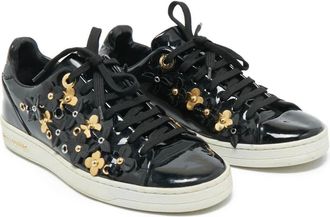Louis Vuitton Sneakers con decorazione a fiori - Nero