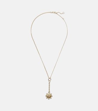 Foundrae Collana Spark Love in oro 18kt con diamanti
