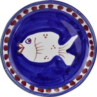 Arcucci poiseidone blue bread saucer &oslash;17 cm