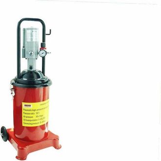 Far ingrassatore pneumatico aria a barile bidone 12 lt pistola serbatoio grasso 011