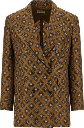 Alberto Biani Silk Womens Blazer