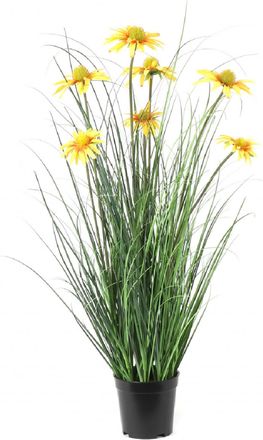 Schubiger M&ouml;bel Kunstpflanze Sonnenhut Gelb