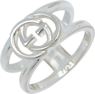 Gucci Silver 925 Band Ring (Pre-Owned)