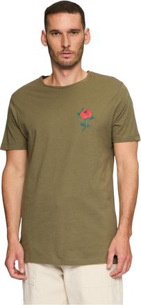 Mister Tee Mens Mt2508-Rose Tee T-Shirt, Olive, S
