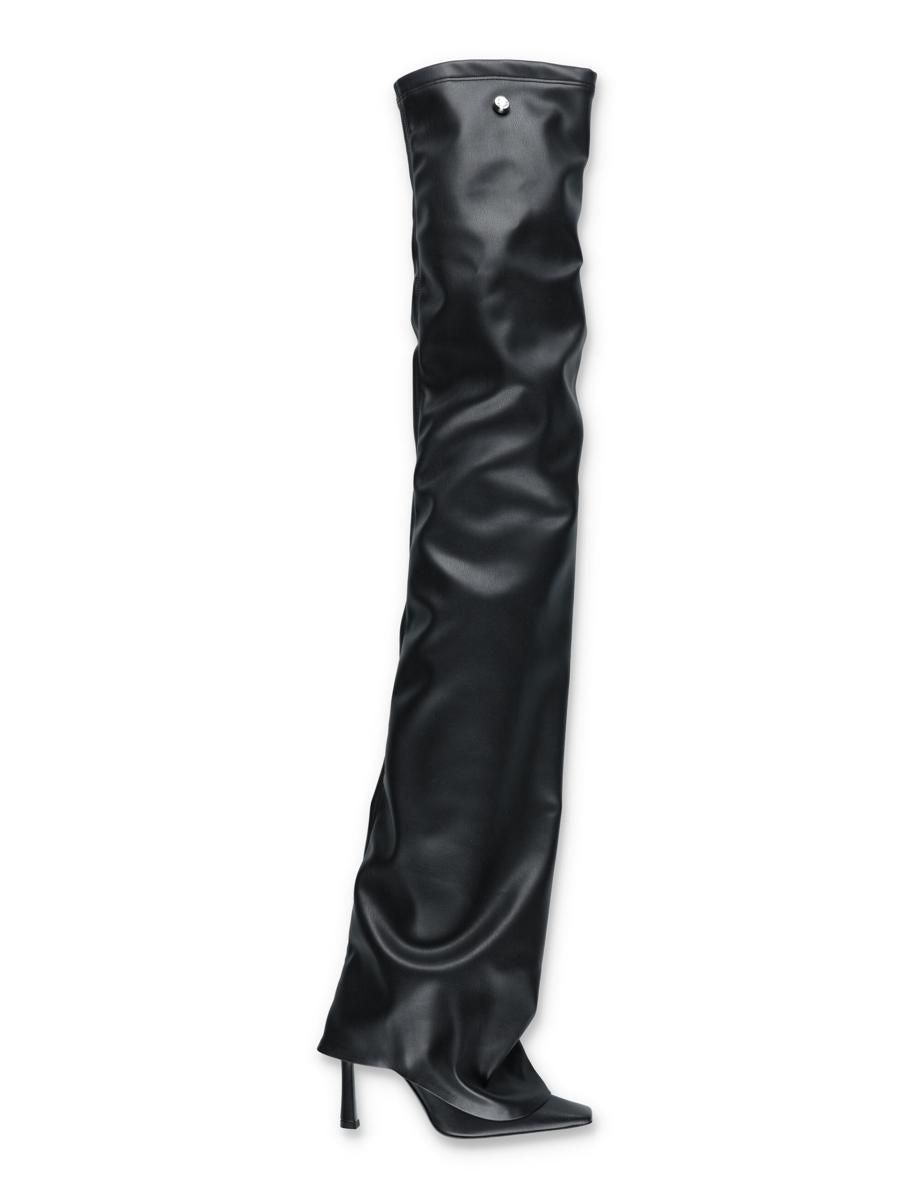 The Attico: Black Leather Boots now up to −60% | Stylight
