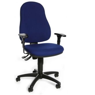 Topstar Silla Home Office Tela Azul