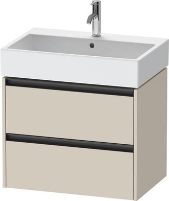 Duravit Duravit - Ketho.2 Mueble Bajo Lavabo, 684x440x460mm, Para Vero Air