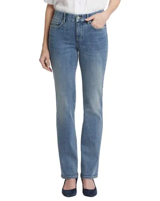 NYDJ Marilyn Indigo Stream Straight Leg Jean