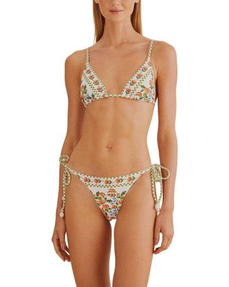 Farm Rio Farm Rio Banana Vitamin Tie Side Bikini Top
