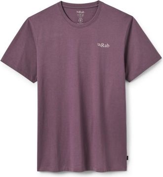 RAB Stance Mountain Peak Tee T-Shirt f&uuml;r Herren | lila