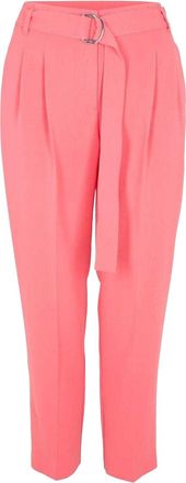HUGO BOSS Tapiah effen rechte broek voor dames (Helder Roze)