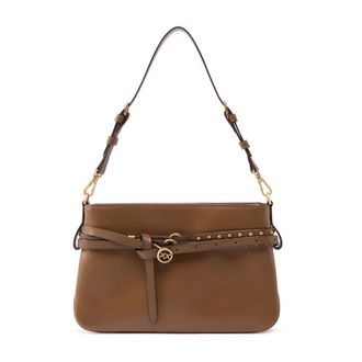 Pinko Shoulder Bags - Dames - Schoudertassen - Bruin - ONE Size - Tassen