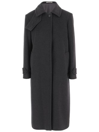 Tagliatore Dark Grey Cashmere Coat