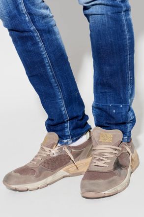 Golden Goose Running Dad New Sports Shoes, Mens, Brown