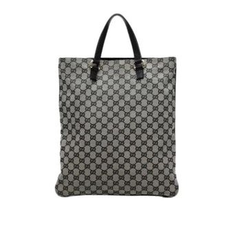 Gucci Pre-owned Tote Bags, female, Brown, Size: ONE SIZE Pre-owned Canvas gucci-bags