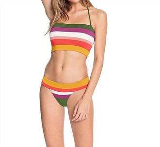 Robin Piccone Suzie Cheeky Bottom In Multi