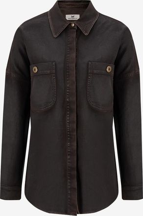 Shaft Lang&auml;rmlige Sergehemd Chandra