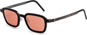 Lindberg Ak 55 Sl 123 Zonnebril - unisex - Zonnebrillen - Zwart - 48 MM - Accessoires