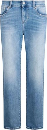 Liu Jo Blauwe Jeans voor Moderne Vrouwen - Dames - Regular Fit Jeans - Blauw - W31 - Katoen - Jeans