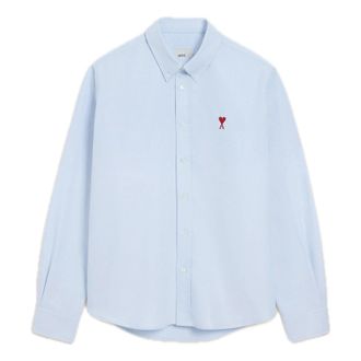 Ami Shirt Sky Blue BFUSH063-CO0031-450