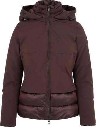 Bomboogie Mahogany Coat - Dames - Gewatteerde jassen - Bruin - S - Jassen