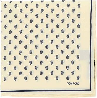Tom Ford Silk Twill Pocket Square