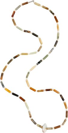 Alysi Necklaces, female, Multicolor, Size: ONE SIZE Colored Stones Long Necklace