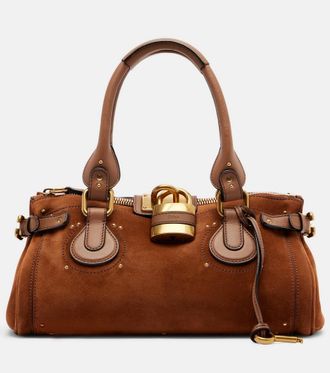 Chlo&eacute; Chlo&eacute; Borsa a spalla Paddington in suede