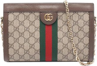 Gucci Pre-owned Gucci Small GG Supreme Web Ophidia Chain Crossbody Ladies EZ745AFWVY54Q7I0